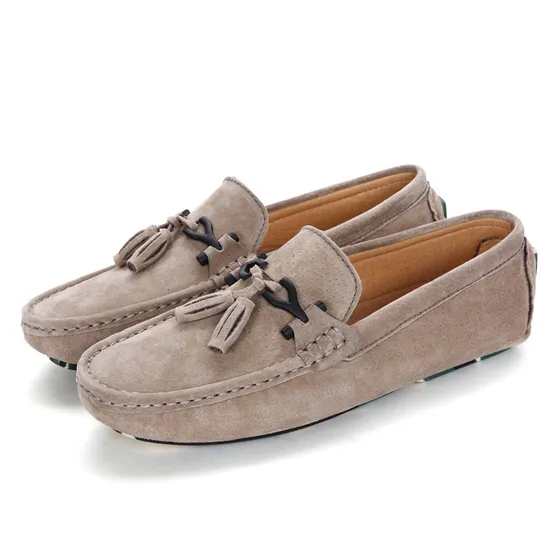 Leder Mokassins Männer Business Walking Männliche Wohnungen Casual Drive Loafers Schuhe Ex